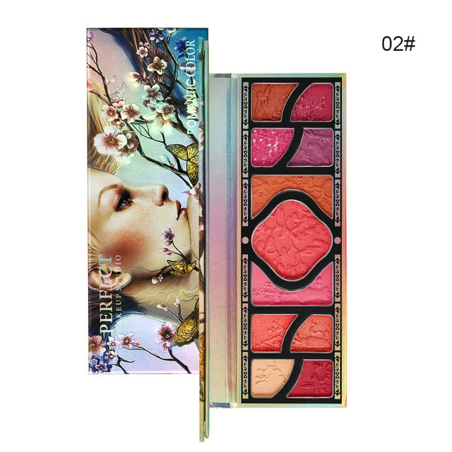 Graduation gifts Chinese Ancient Style Luxurious Nude Glitter Eyeshadow  Pallete Matte Shimmer Palette Long Lasting Powder Shadow makeup Cosmetic