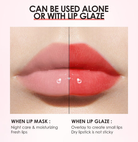 Christmas Gift O.TWO.O Nutritious Lip Gloss Lip Tint 5 Colors Natural Moisturizer Long-lasting Plumping Lips Balm Cream Care Cosmetics Makeup