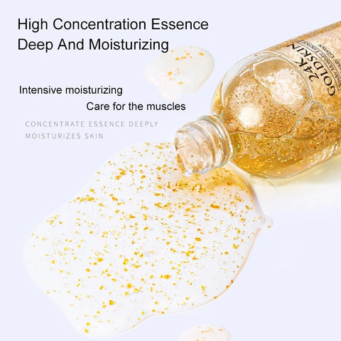 24k Gold Face Serum Anti Aging Face Serum Nicotinamide Moisturizer Essence Whitening Cream Anti Wrinkle Acne Treatment Skin Care
