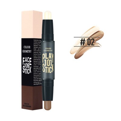 Makeup iluminador Highlighter Face Concealer Contouring Bronzers Highlighters Pen Cosmetic 3D Makeup Corrector Contour Stick