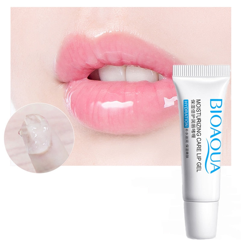 Moisturizing Repair Lip Gel Hydrating Lip Wrinkles Lip Gloss Lip Makeup Base Gel Lip Plumper Improves Dryness Brighten Lip Glaze