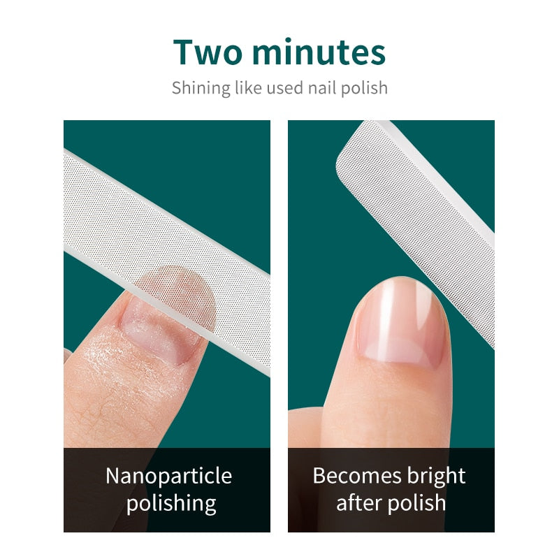 MR.GREEN  Nano Glass Nail Files Professional Polishing Manicure Art Tool  Washable make nails brighten easily like nail polish