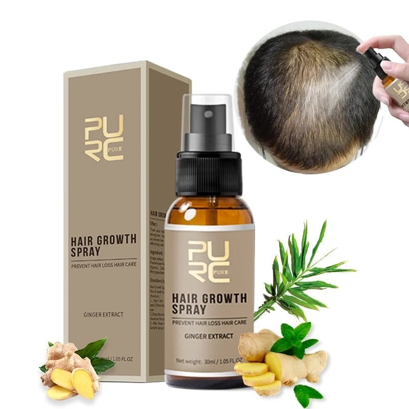 Beyprern Hair Growth Products Fast Growing Hair Oil Hair Loss Care Spray Beauty Hair & Scalp Treatment for Men Women Hair Loss Prevent