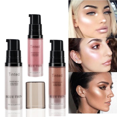 Liquid Highlighter Women Make Up Tool Glitter Palette Makeup Glow Face Contour Shimmer Shining After Makeup Cosmetics