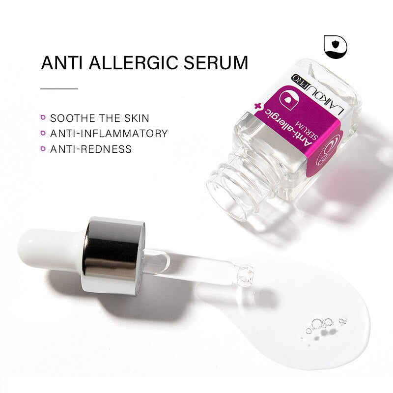 Anti-allergic Serum Chinese Herbal Anti-sensitive Anti-redness Facial Essence Shrink Pores  Soothe Skin Treat Acne Face Serum