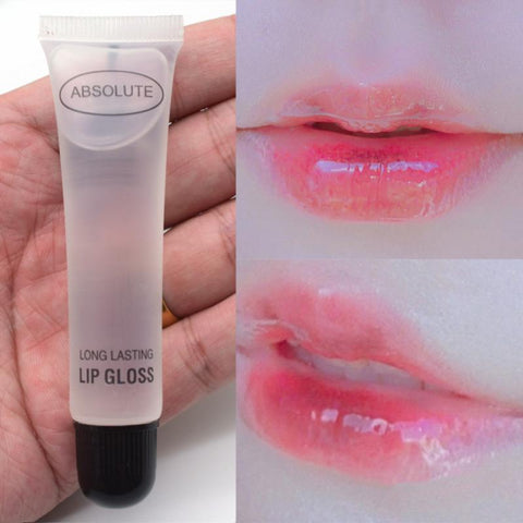 Makeup Lip Gloss Base Moisturizer Cosmetic Plumper Lasting Sexy Lips Pump Transparent Waterproof Pro Women Beauty Makeup TSLM1