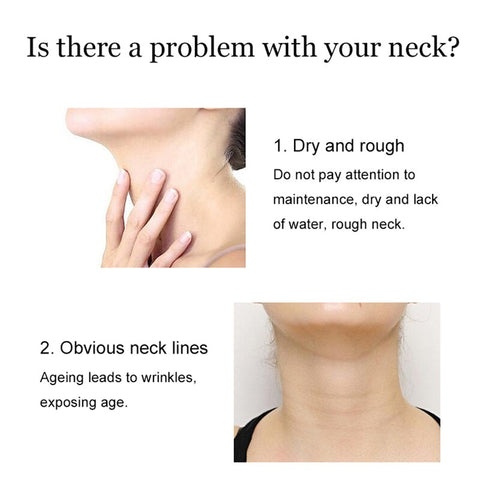 Goat Milk Collagen Crystal Neck Mask Women whitening Anti-Aging Mask beauty health whey protein Moisturizing Neck skin care