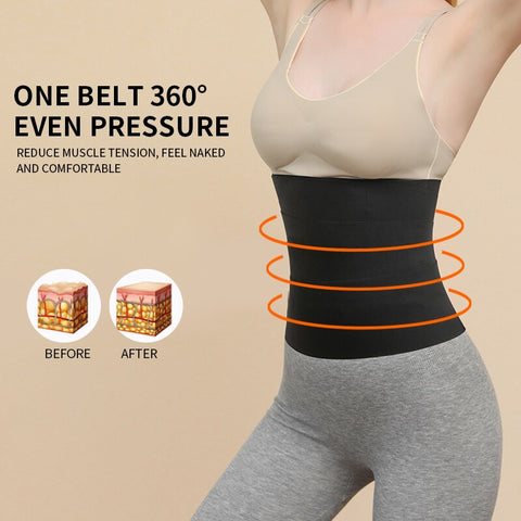 Waist Trainer Corset Belly Tummy Wrap Fajas Slim Belt Control Body Shaper Modeling Strap Waist Cincher