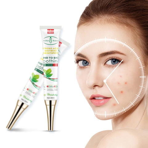 Acne Treatment Face Cream Blackhead Repair Gel Oil Control Shrink Pores Scar Whitening Moisturizer Skin Care Cosmetics