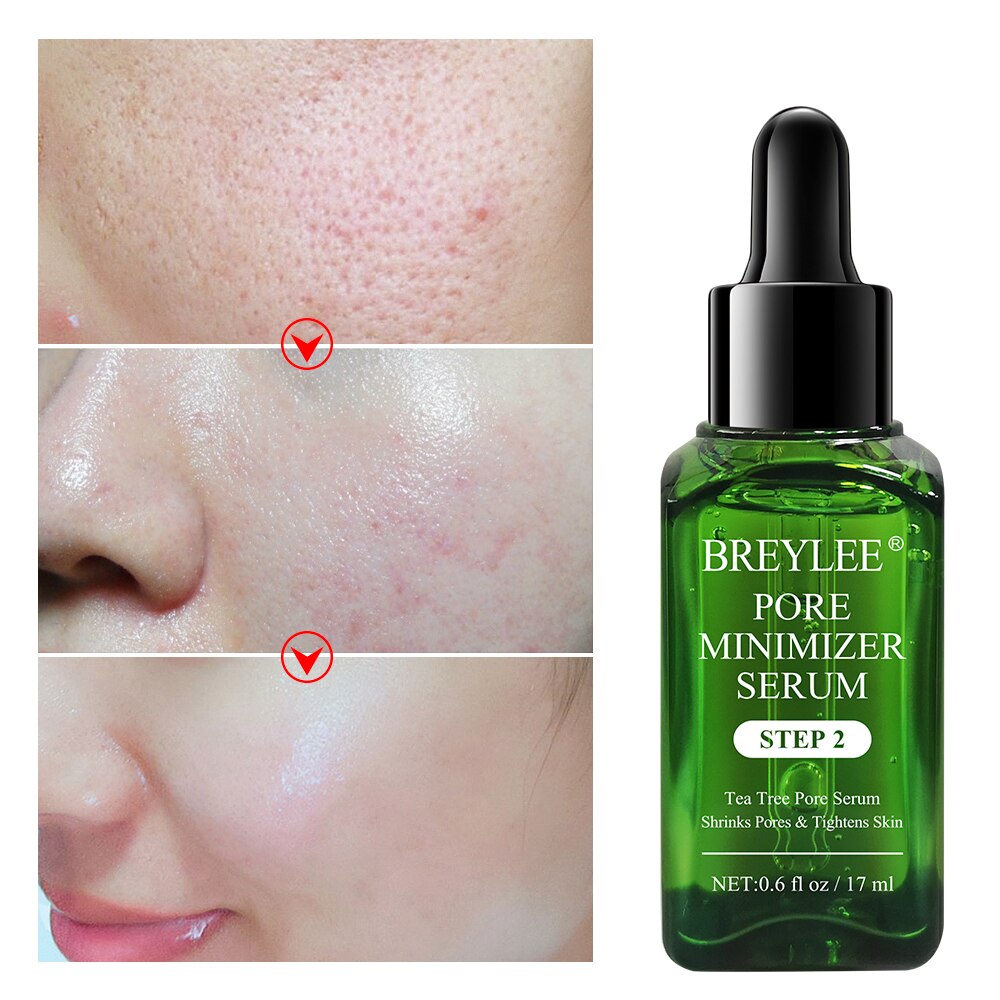 Beyprern Pore Refining Serum Shrink Pores Tightens Skin Care Essence Moisturizing Whitening Anti-aging Oil Control Facial Essence