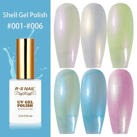 15ml Gel Nail Polish Kit 6 Colors Gel Polish Set Sock off UV Hybrid Gel Nail Art Gel Polish Home Salon Gel Manicure Kit
