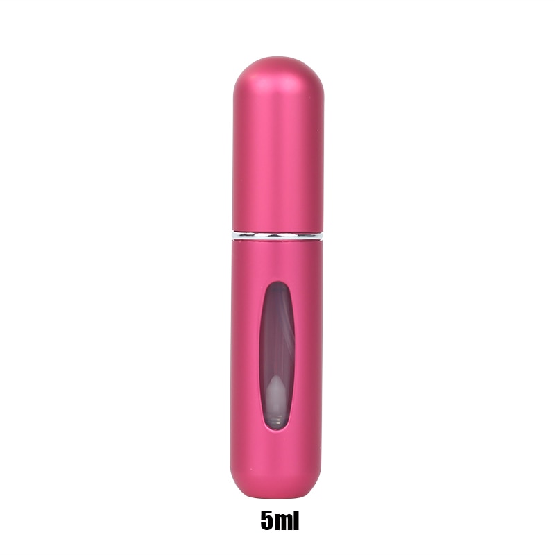 5ml 8ml  Portable Mini Refillable Perfume Bottle With Spray Scent Pump Empty Cosmetic Containers Atomizer Bottle For Travel Tool