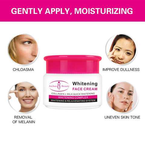 Face Cream Collagen Aloe Moisturizer Anti Wrinkle Anti Aging Nourishing Serum Collagen whitening Gel Skin Care