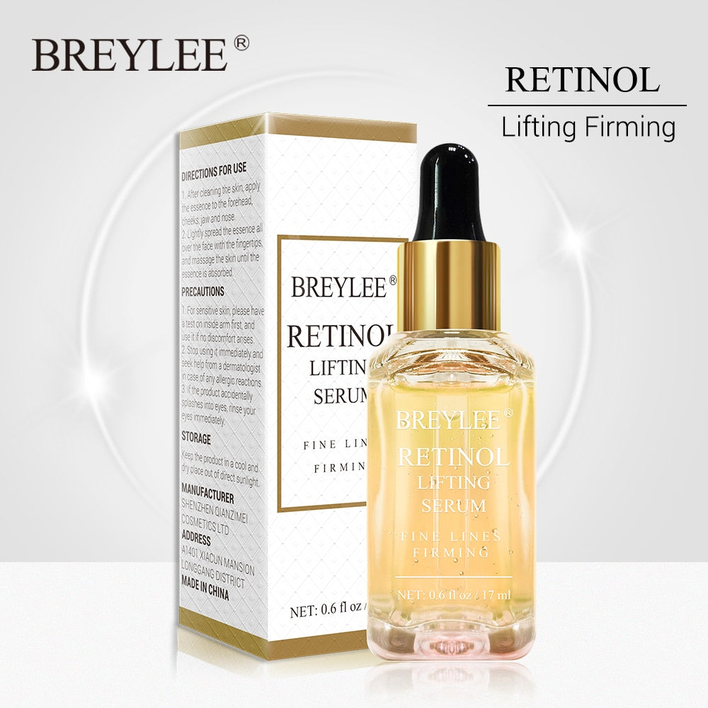 Beyprern Retinol Lifting Firming Serum Face Collagen Essence Remove Wrinkle Anti Aging Facial Skin Care Fade Fine Lines Repairing