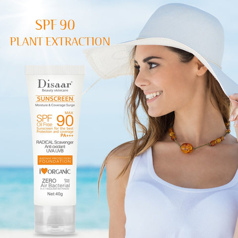 Beyprern SPF90 Facial Sunscreen Whitening Moisturizing Solar Blocker Anti-UV Facial Sun Cream Lotion Anti-Aging Sun Block Face Body Care