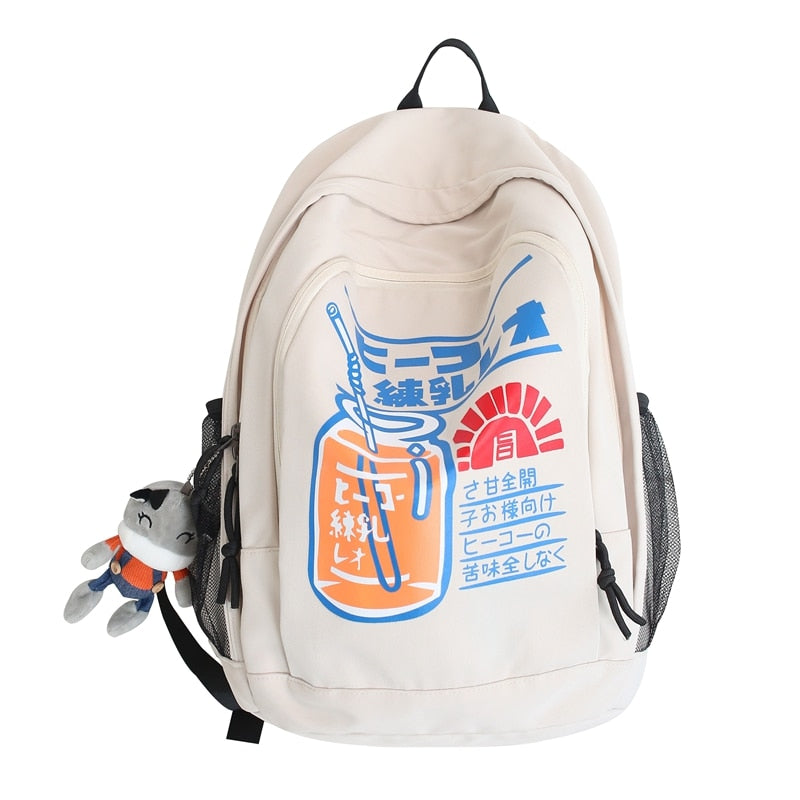 Women's School Backpack For Girls Nylon Rucksack Female Student Waterproof Bagpack Ladies Large Capacity Travel Backpack Mochila