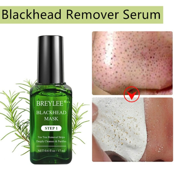 Blackhead Remover Face Peel Mask Serum Shrink Pore Acne Treatment Moisturizing Firm Brighten T zone Skin Care Essence